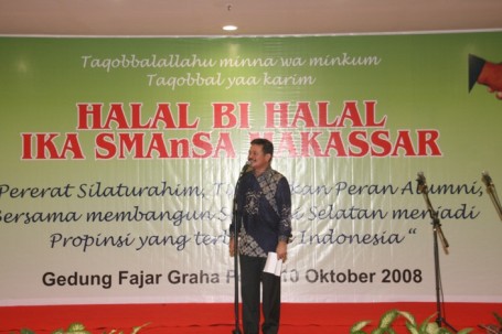 Sambutan Gubernur Sulsel DR. H. Syahrul Yasin Limpo, SH, M.Si, MH